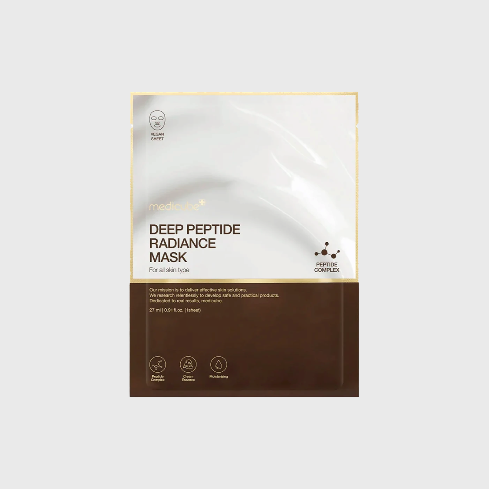 Medicube Máscara Facial Deep Peptide Radiance - Milanzi