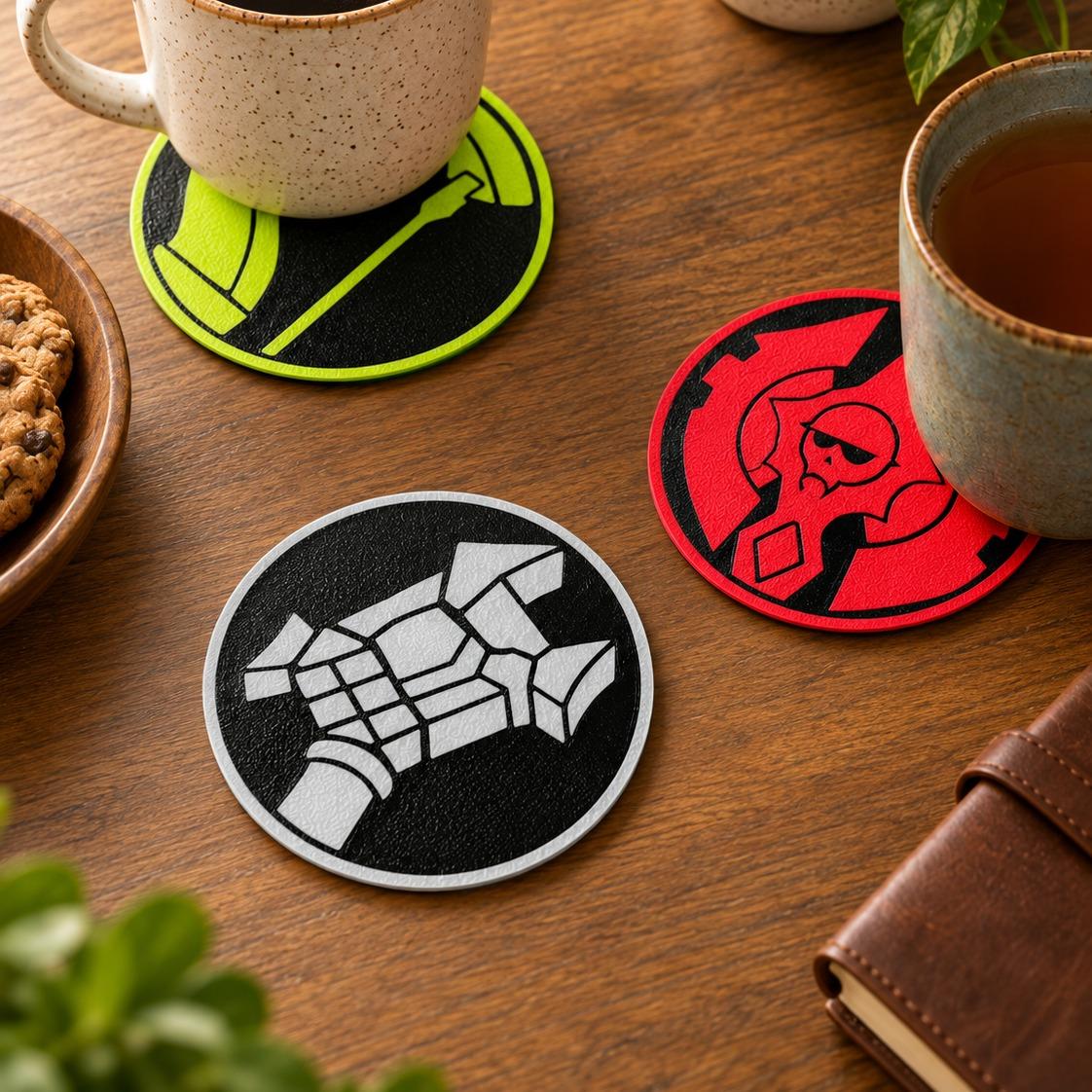 Porta-Copos Gamer WoW Classes RPG Decorativo — Milanzi