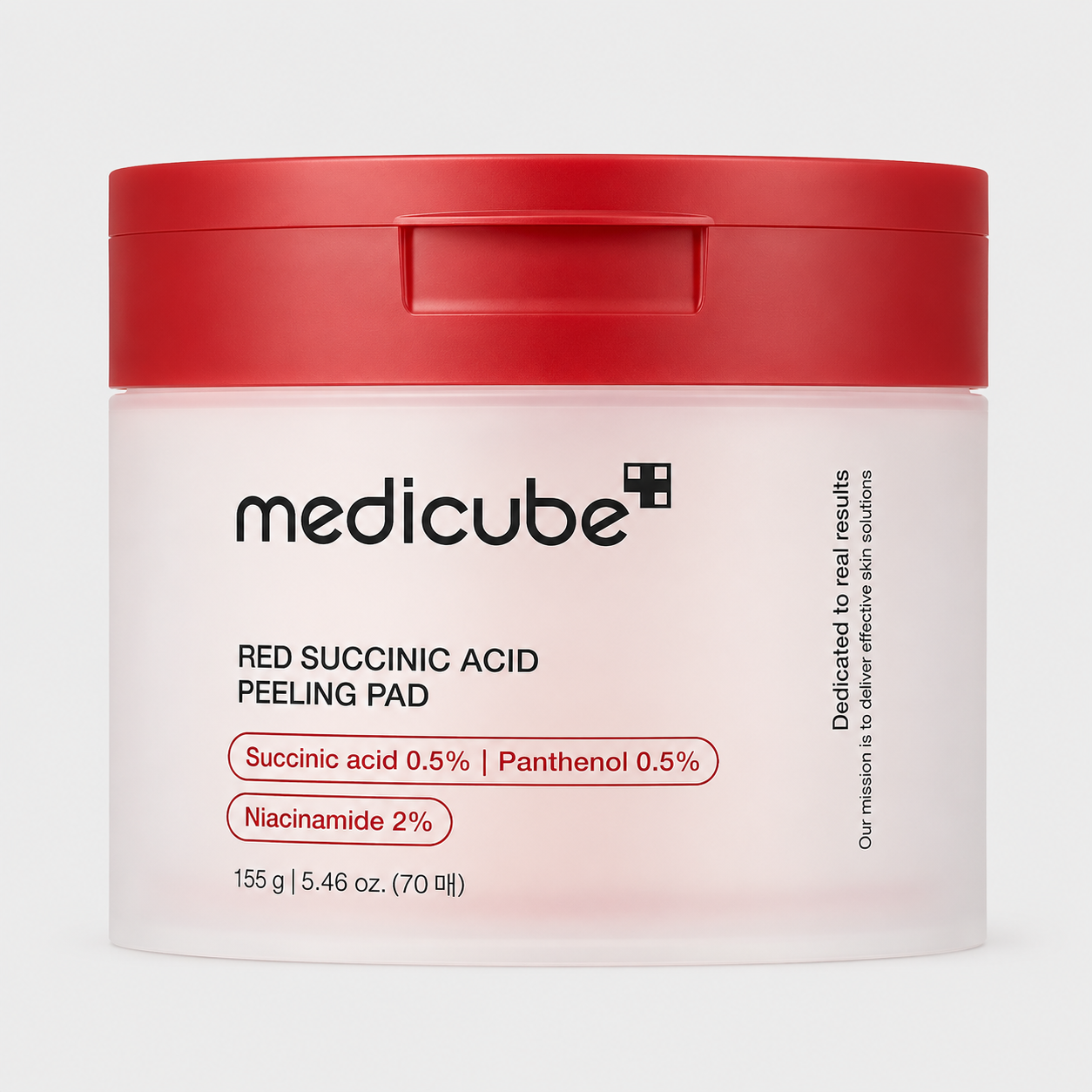 Almofadas Esfoliantes Medicube Red Succinic Acid Peeling Pad