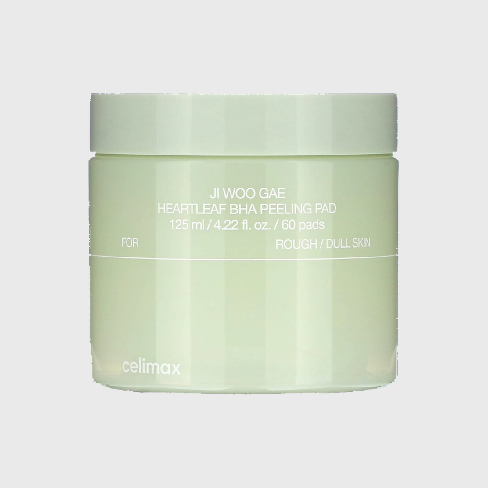 Almofadas Esfoliantes Celimax Ji Woo Gae Heartleaf BHA Peeling de 60 Unidades - Milanzi