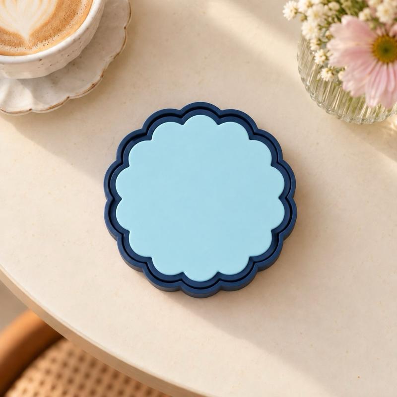 Kit 4 Porta-Copos Flor Bloom com Suporte — Milanzi