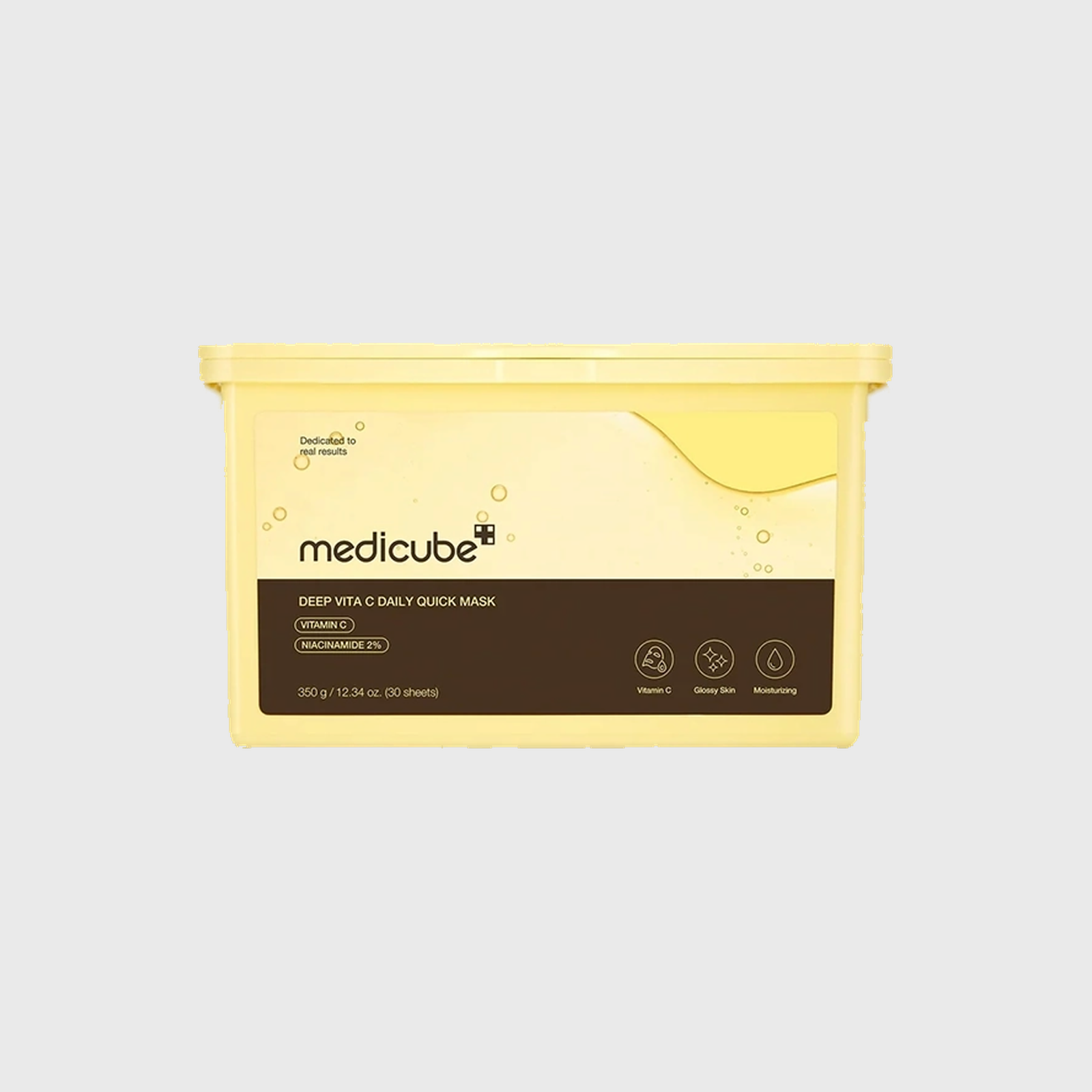 Máscara Facial Medicube Deep Vita C Daily Quick Mask - 30 Unidades - Milanzi