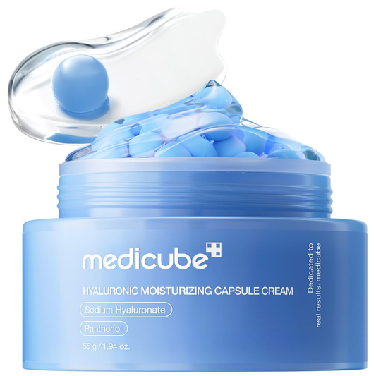 Medicube Creme Facial com Cápsulas de Ácido Hialurônico – (55g)