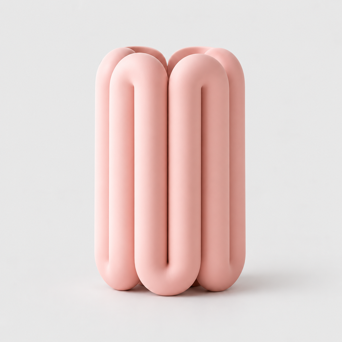 Vaso Decorativo Loop em Rosa pastel — Milanzi
