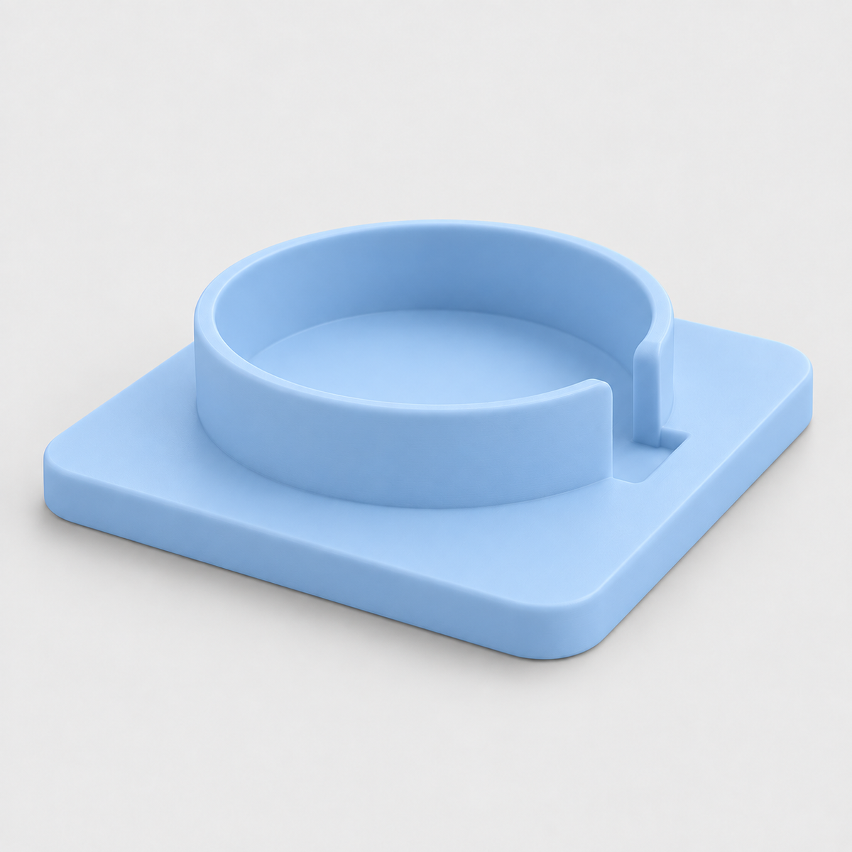 Suporte para Copo de Sofá ou Cama em Azul pastel — Milanzi
