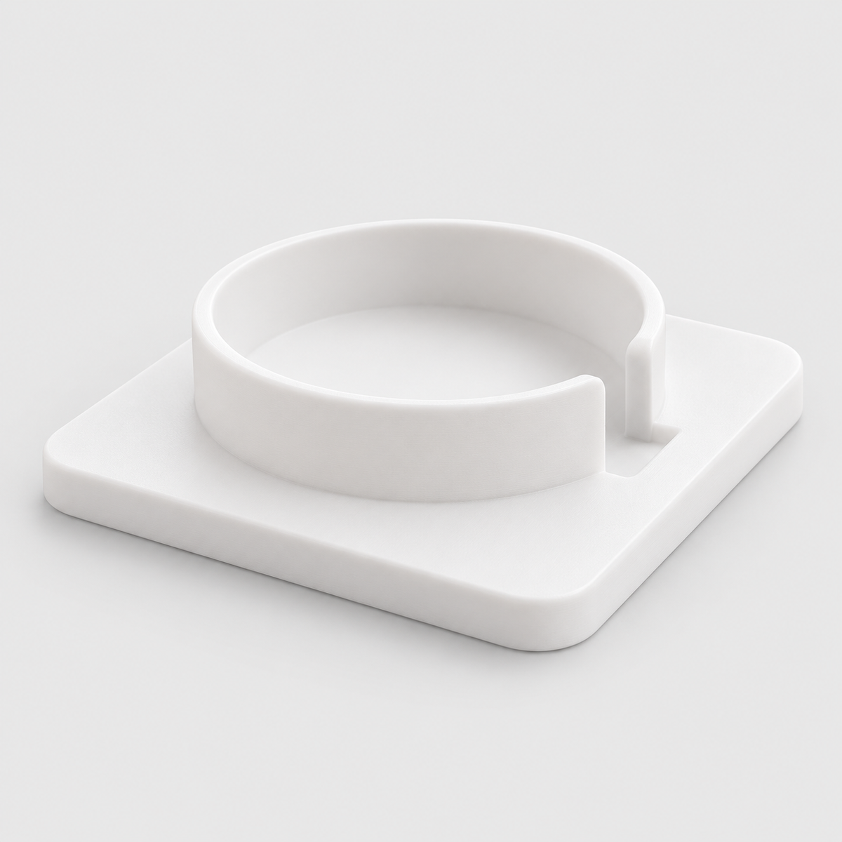 Suporte para Copo de Sofá ou Cama em Branco — Milanzi