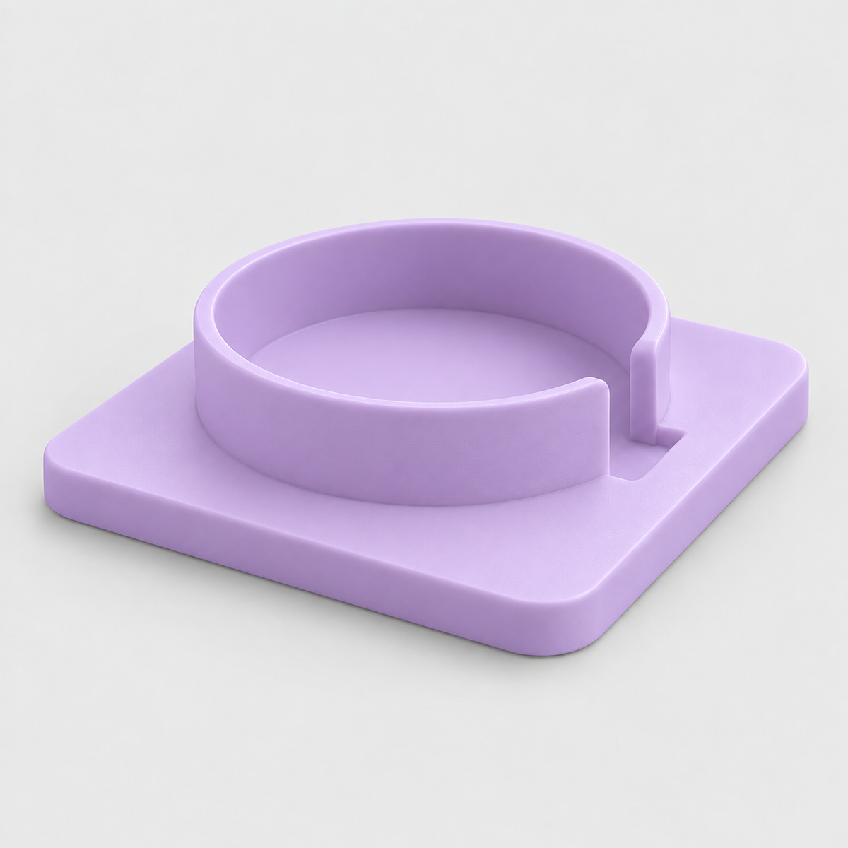Suporte para Copo de Sofá ou Cama em Lilás — Milanzi