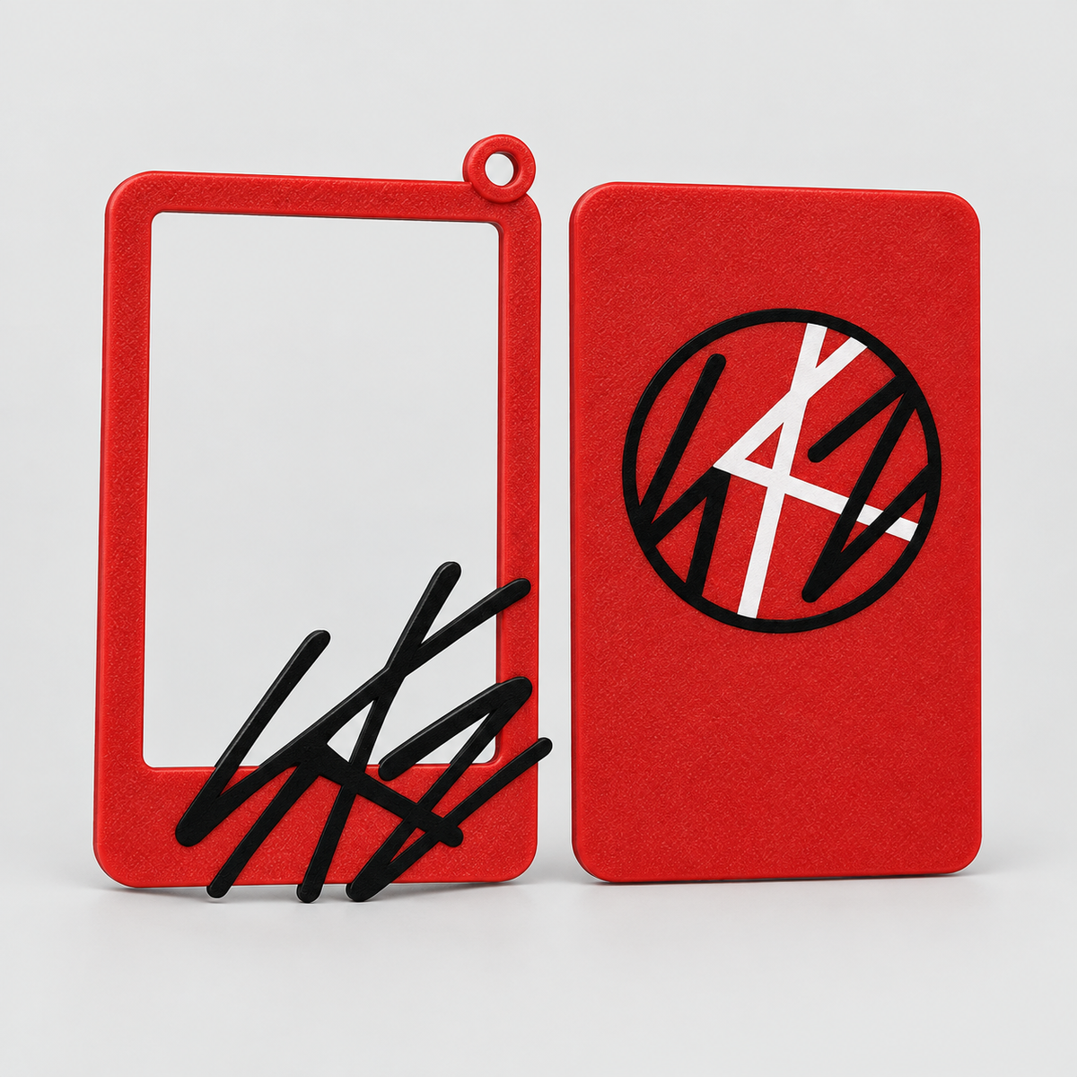 Porta-Photocard Stray Kids 8,5 × 5,5 cm em Vermelho — Milanzi