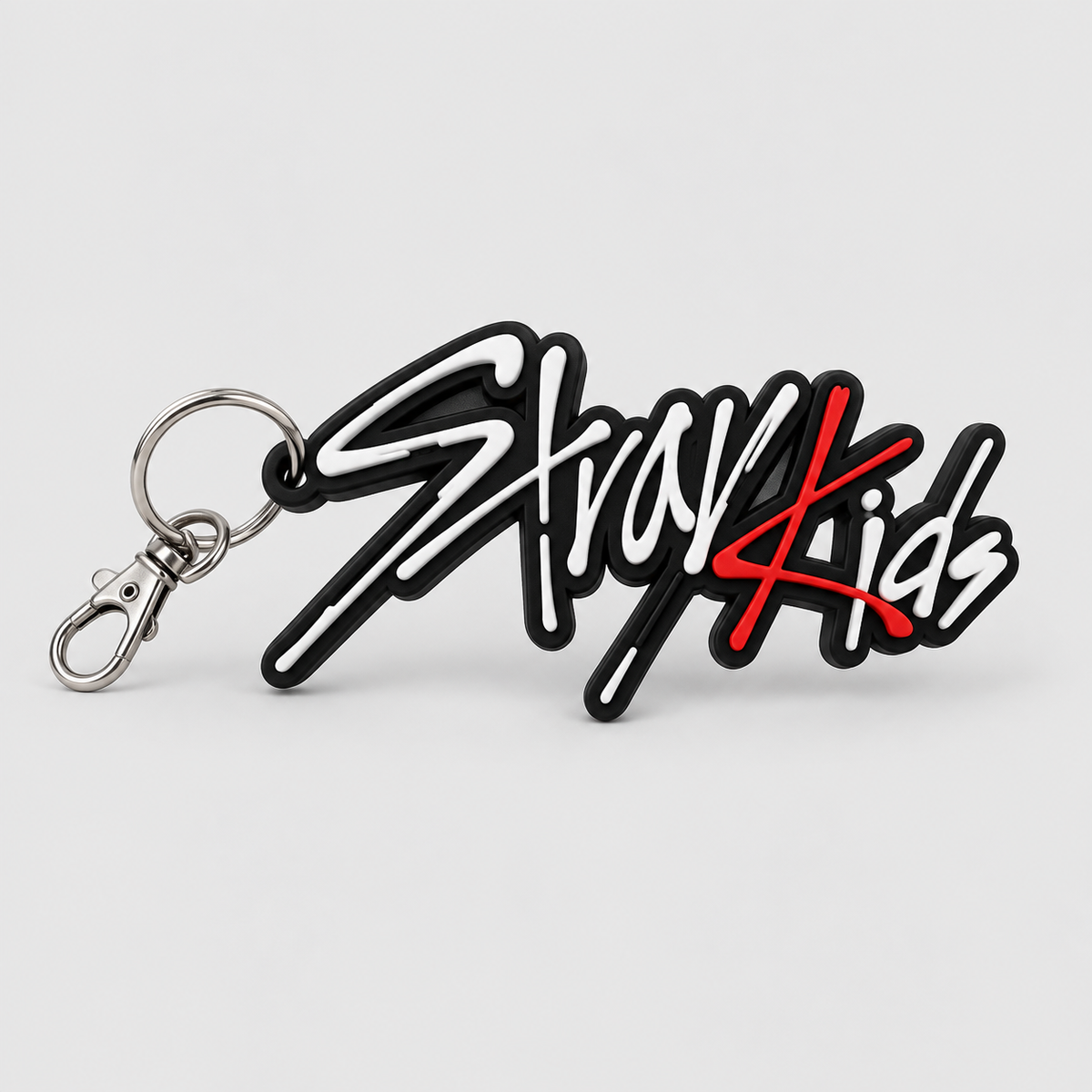 Chaveiro Logo Stray Kids em Preto — Milanzi