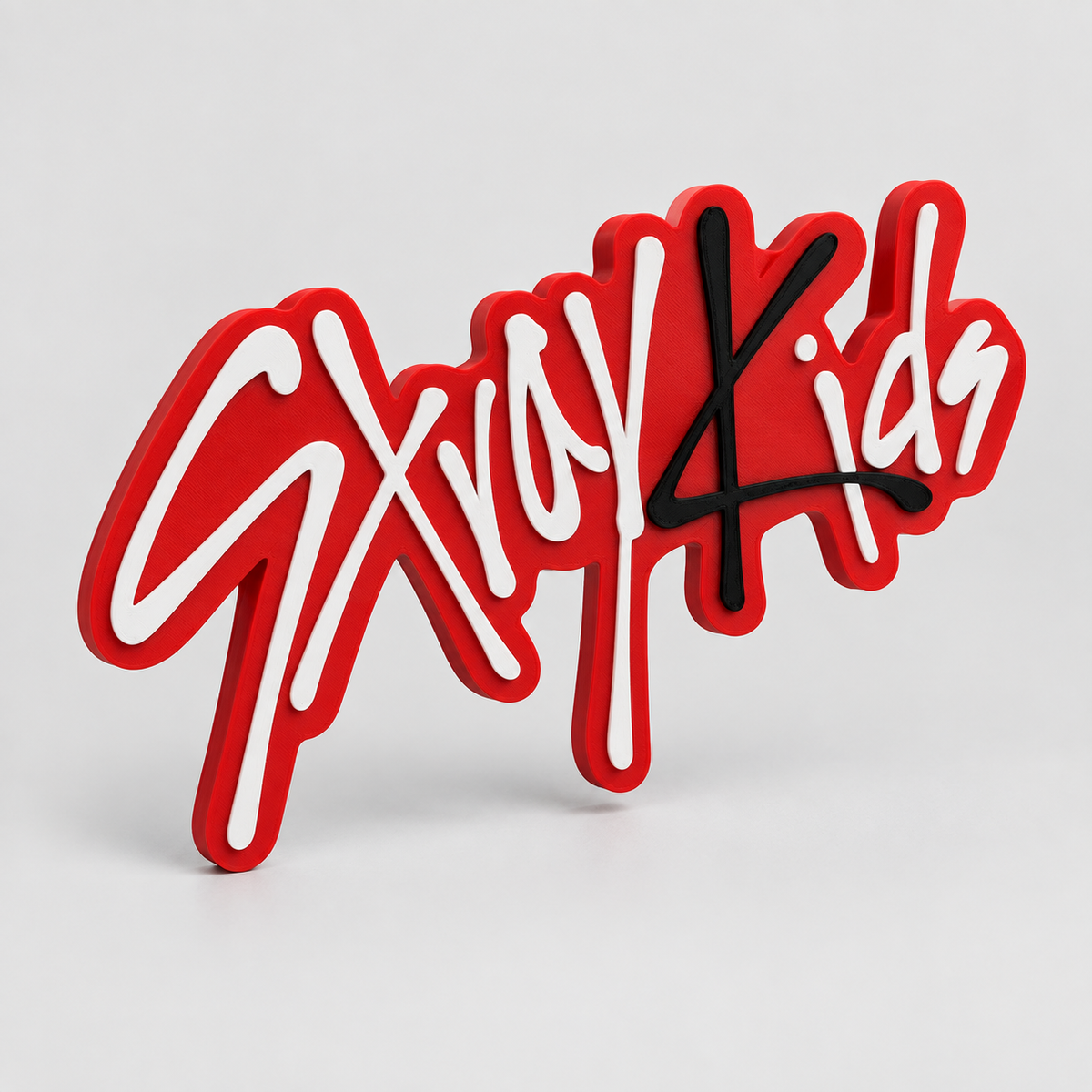 Decoração de Parede Stray Kids em Vermelho — Milanzi