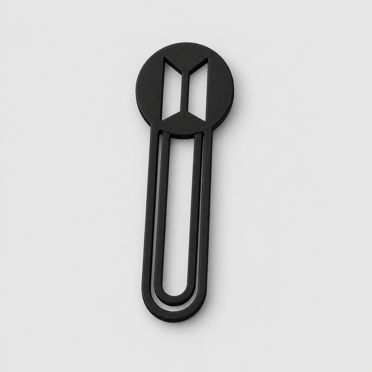 Clips de Papel Símbolo BTS em Preto — Milanzi