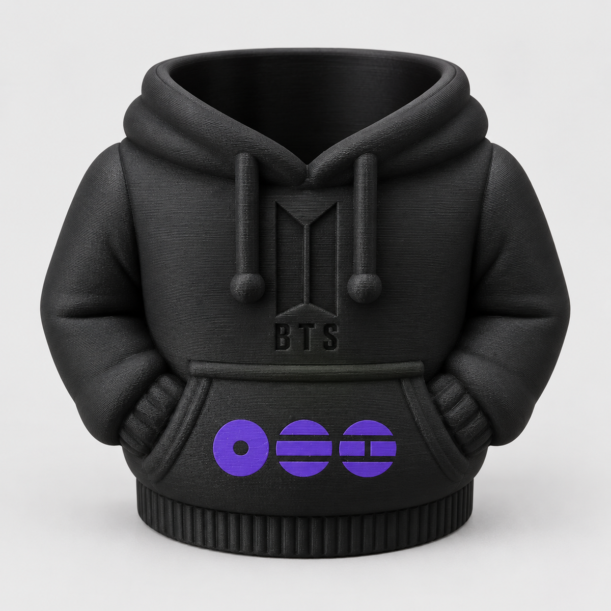 Porta-Lápis Moletom BTS em Preto — Milanzi