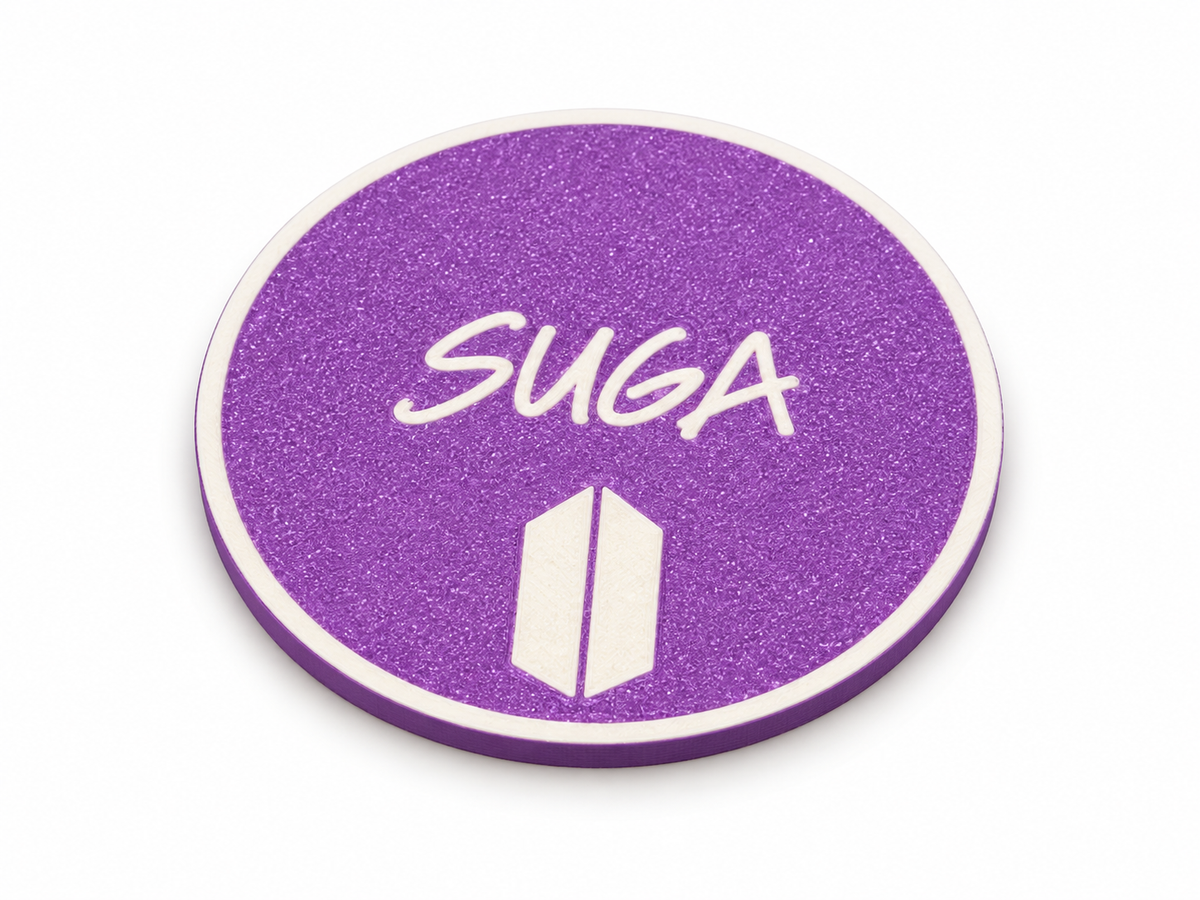 Porta-Copos BTS com Nome do Integrante em SUGA — Milanzi
